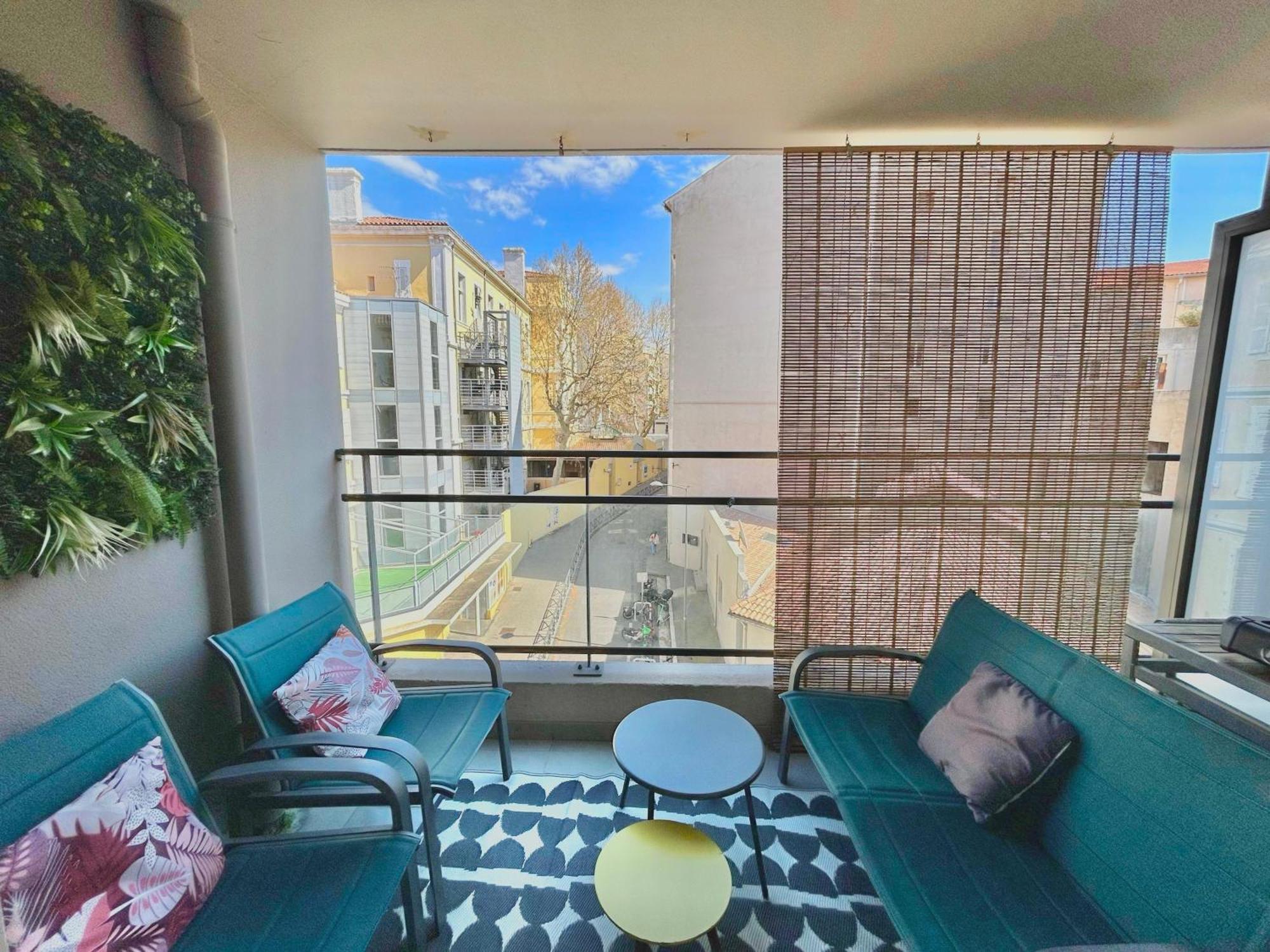 Le 13Or - Appartement De Charme En Plein Centre Ville Avec Parking Et Jolie Terrasse - Panier Joliette Vieux Port Marseille Bagian luar foto